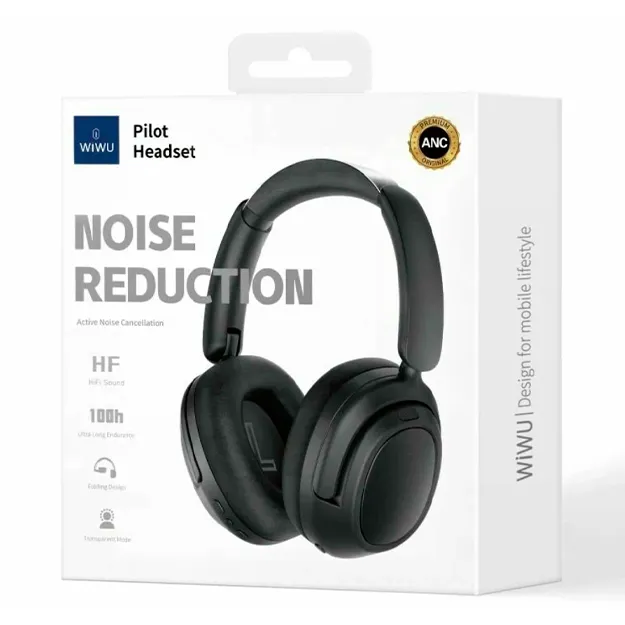 Simsiz quloqchinlar WiWU Pilot Headset ENC ANC TD-03