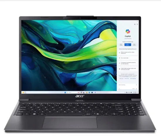 Noutbuk ACER Aspire Go 15 (AG15-51P-510U) / i5‑1334U / 8 GB / SSD 256 GB / 15.3", Abyssal black