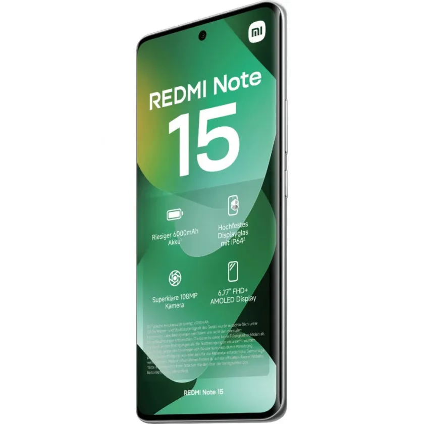 Smartfon Xiaomi Redmi Note 15 8/256 GB, Forest Green