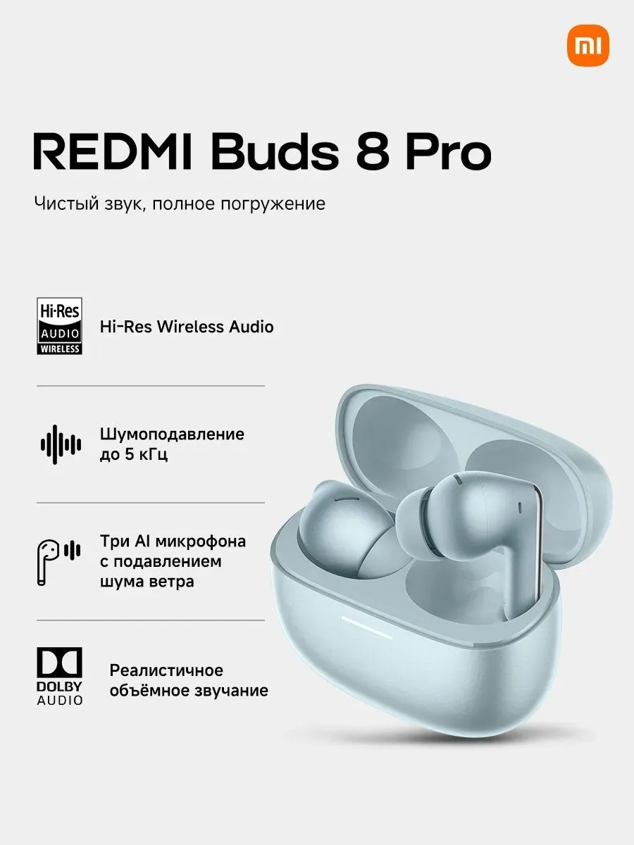 Quloqchinlar Xiaomi Redmi Buds 5 Pro, qora