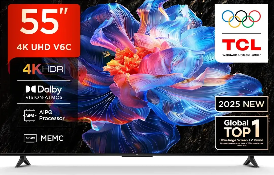 Televizor TCL 55V6C 55", qora