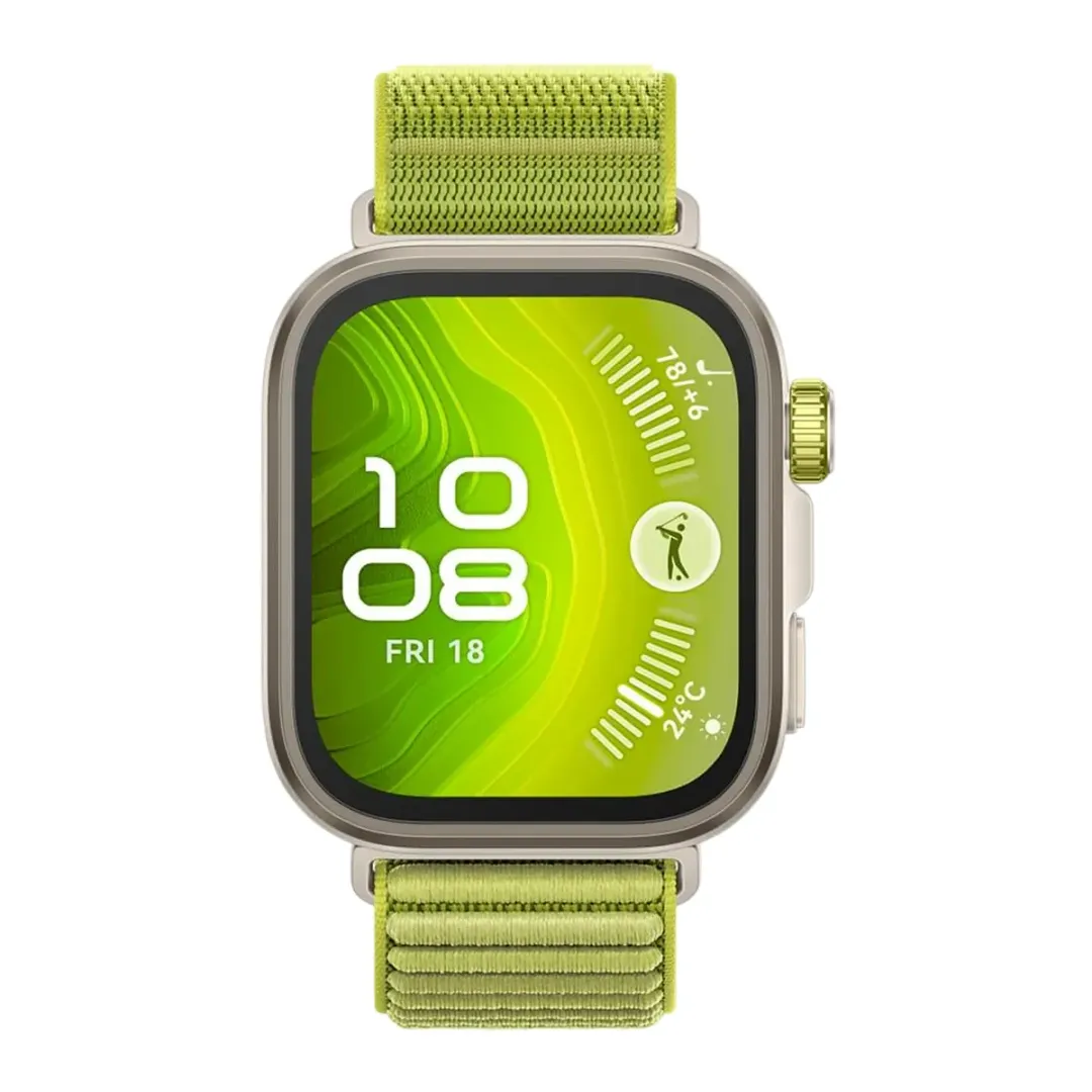 Huawei WATCH FIT 4 Pro Green Nylon Strap Smart soati