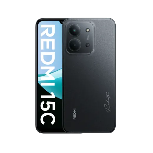 Smartfon Xiaomi Redmi 15C 6/128 GB, qora