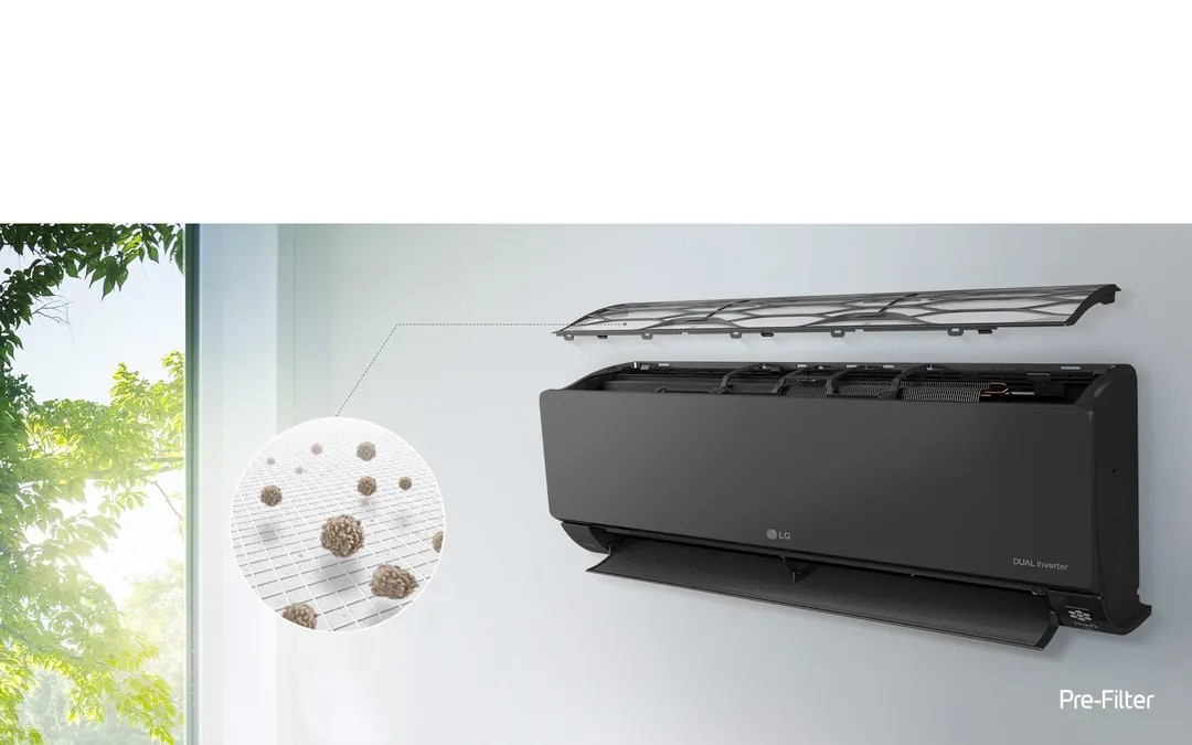 Konditsioner LG AC24BK, Dark grey