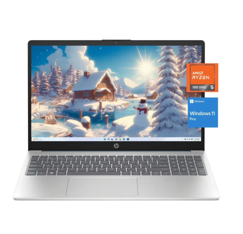 Noutbuk HP 15-fc0196nia / Ryzen 5-7520U / 16 GB / SSD 512 GB / 15.6", Silver