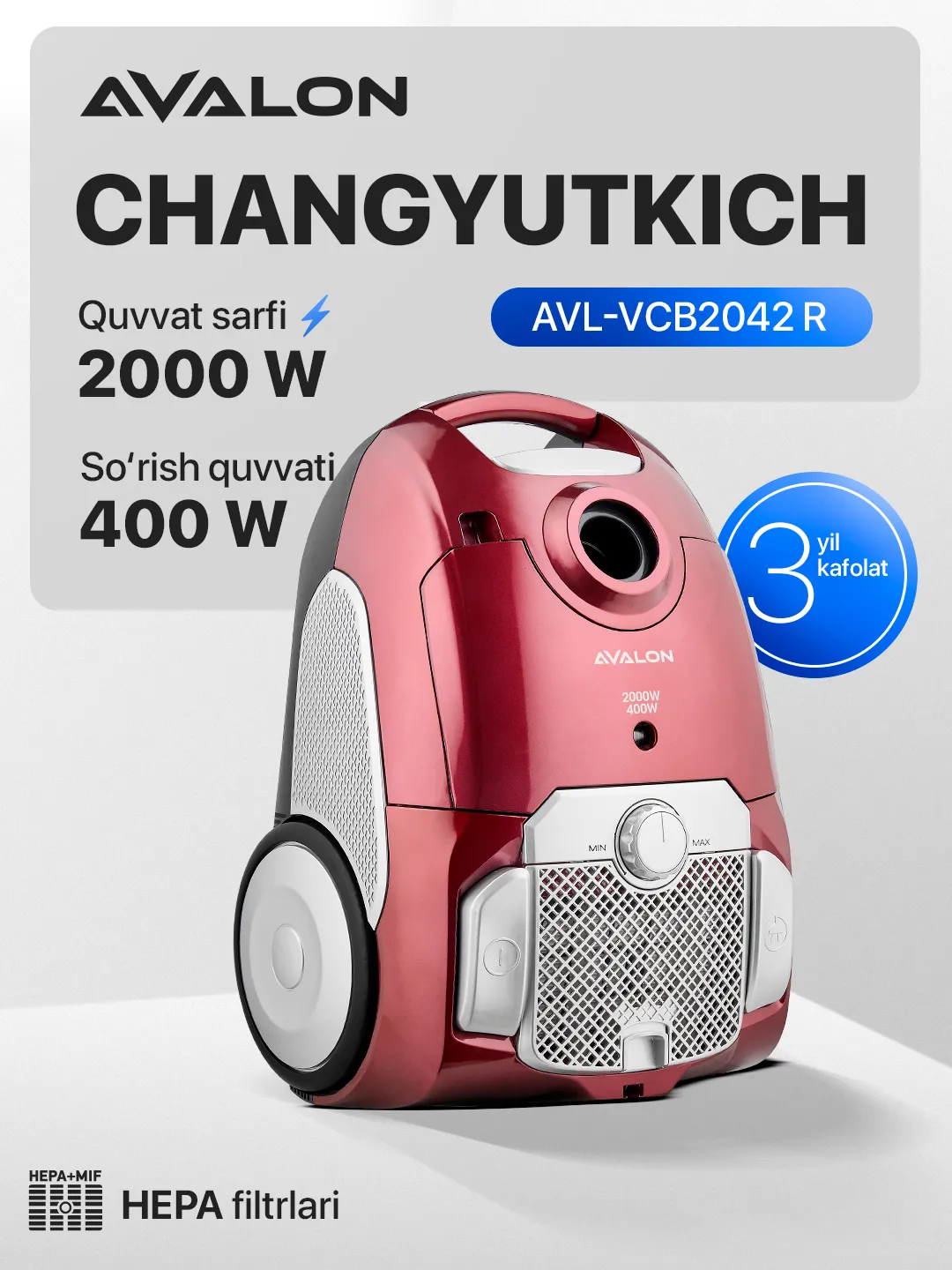 Changyutgich Avalon AVL-VCB2042 G