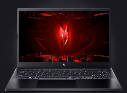 Igrovoy noutbuk Acer Nitro V15 99CV / i9‑13900H / 16 GB / SSD 512 GB / RTX 5050 / 15.6", qora