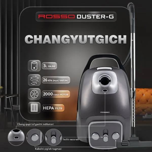 Changyutgich Rosso CA817-G, temno-kulrang