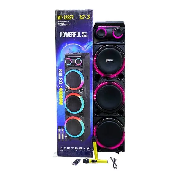 Portativnaya kolonka Bohong MT-12227, qora