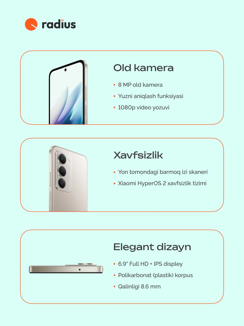 Smartfon Xiaomi 15 EU 6/128 GB, Titan Gray