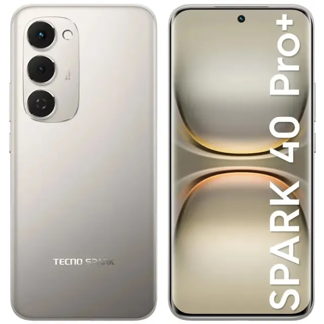 Smartfon Tecno Spark 40 Pro Plus 8/256 GB, Moon Titanium
