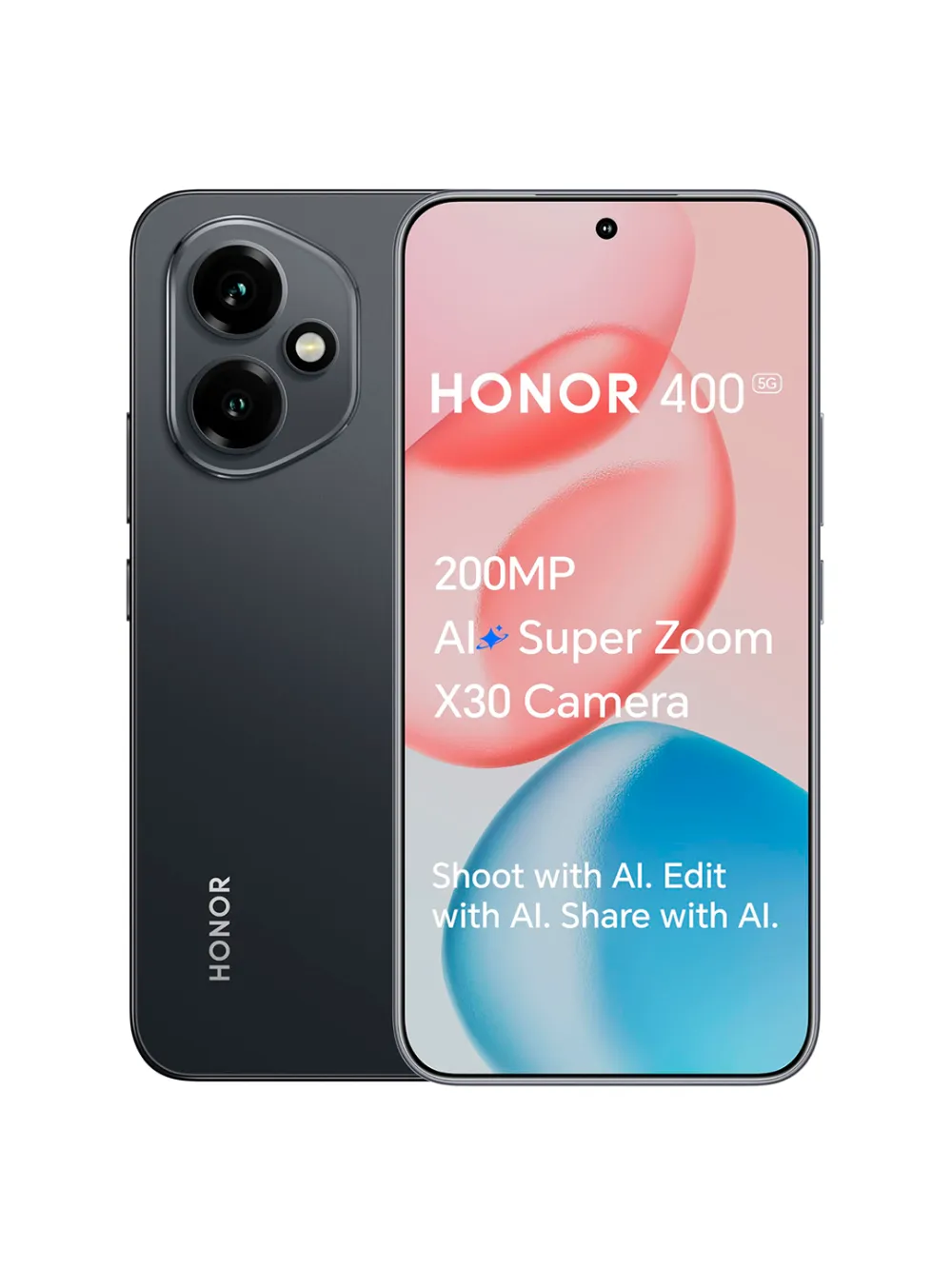 Smartfon Honor 400 5G 8/256 GB, Qora