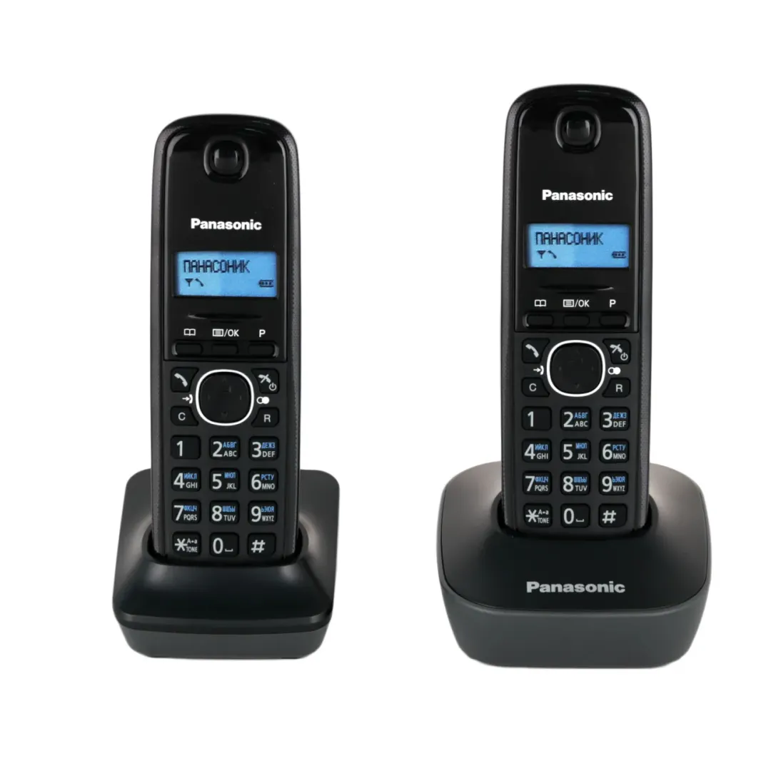 Radiotelefon Panasonic KX-TG 1612UAH, QORA