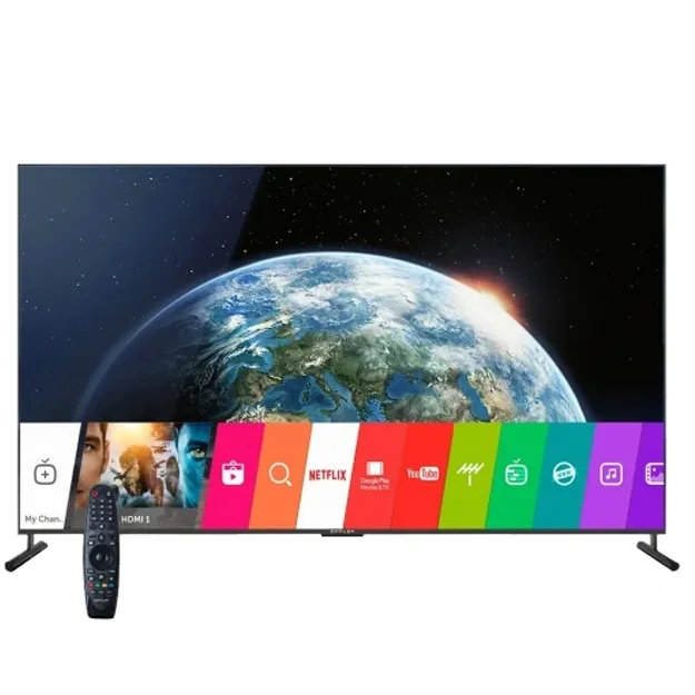 Televizor Immer U75W2 75", qora