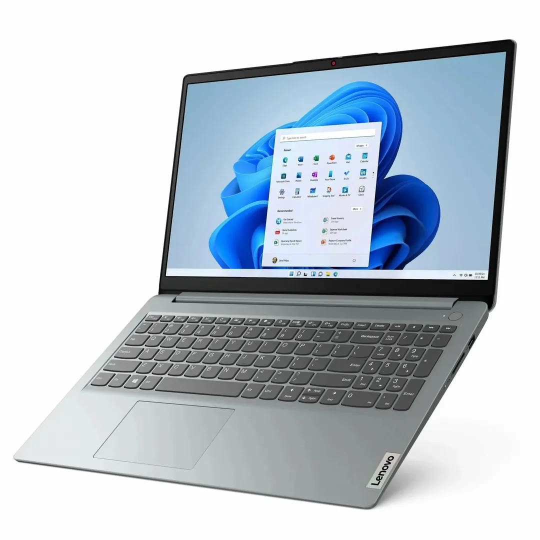 Noutbuk Lenovo IdeaPad 1 / R5-5500U / 8 GB / SSD 256 GB / 15.6", kulrang