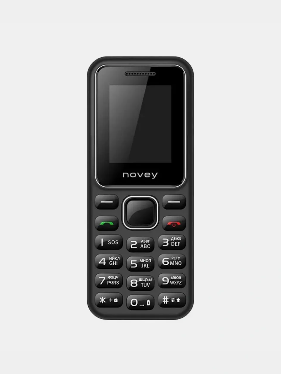 Knopochniy telefon Novey 104 32 MB, qora