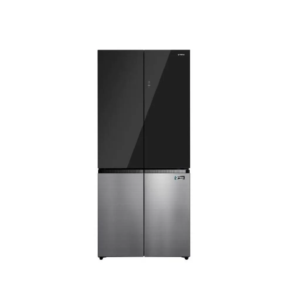 Muzlatgich 7TECH 7REF4P476BGSI, qora
