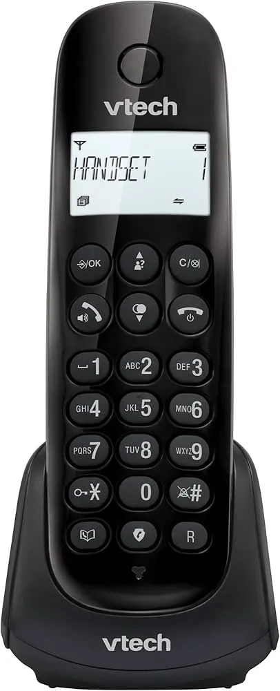 Radiotelefon Vtech DECT CS1400, Qora