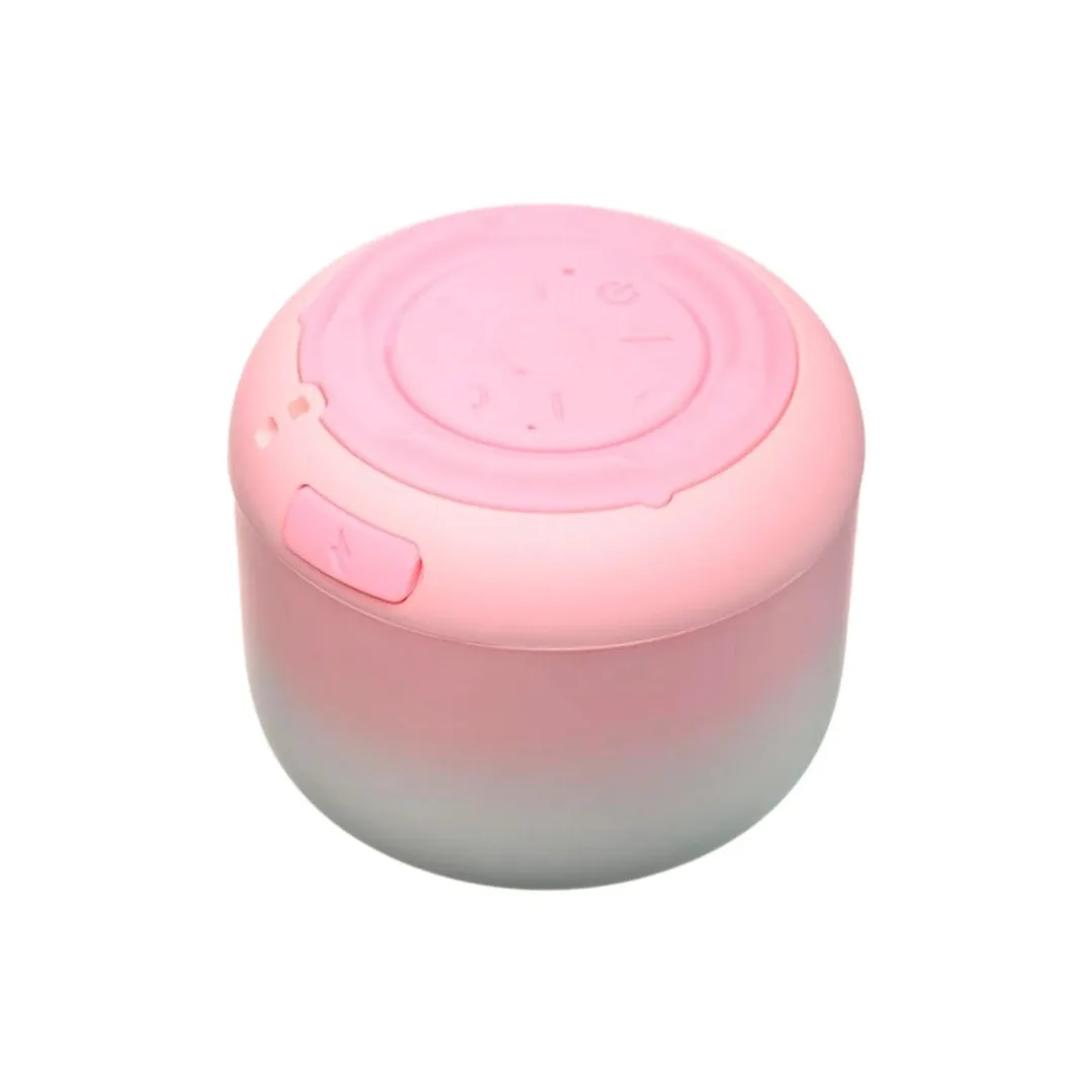 Portativnaya kolonka Softech Portable Speaker, belo-pushti