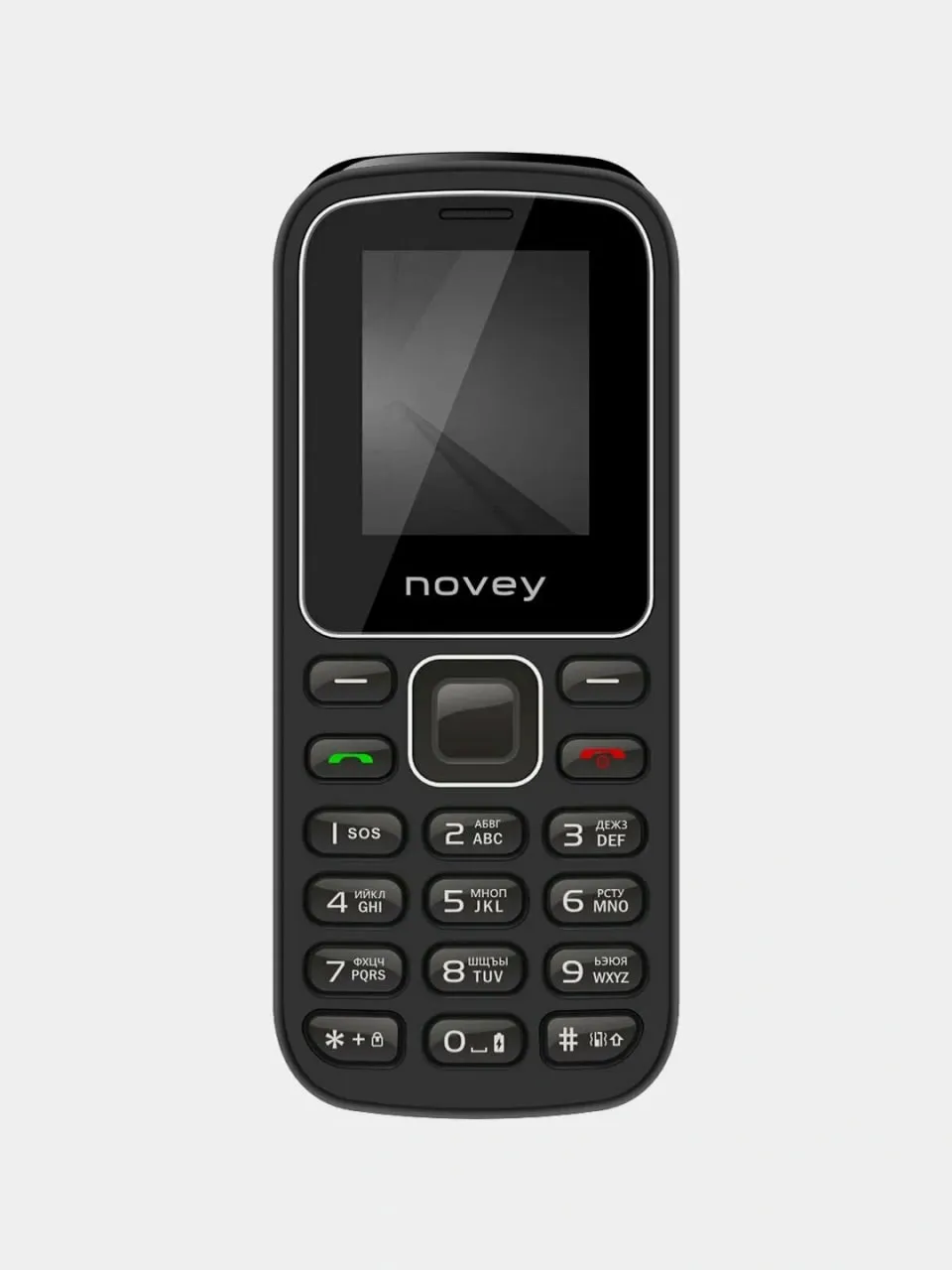 Knopochniy telefon Novey M180c, kulrang