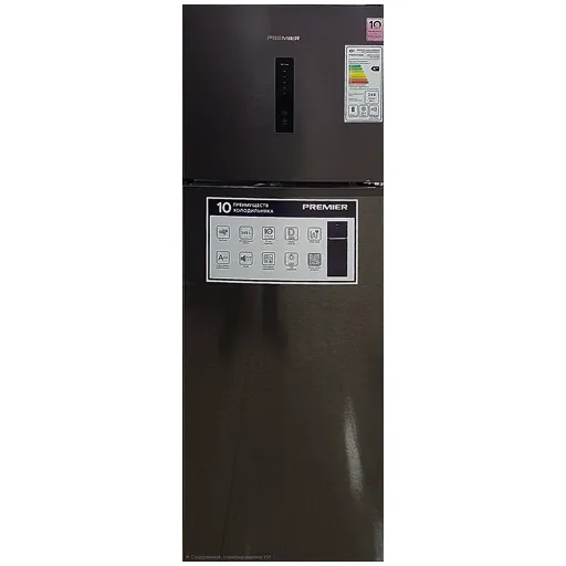 Muzlatgich Premier PRM-350TFNFIN/DI, qora