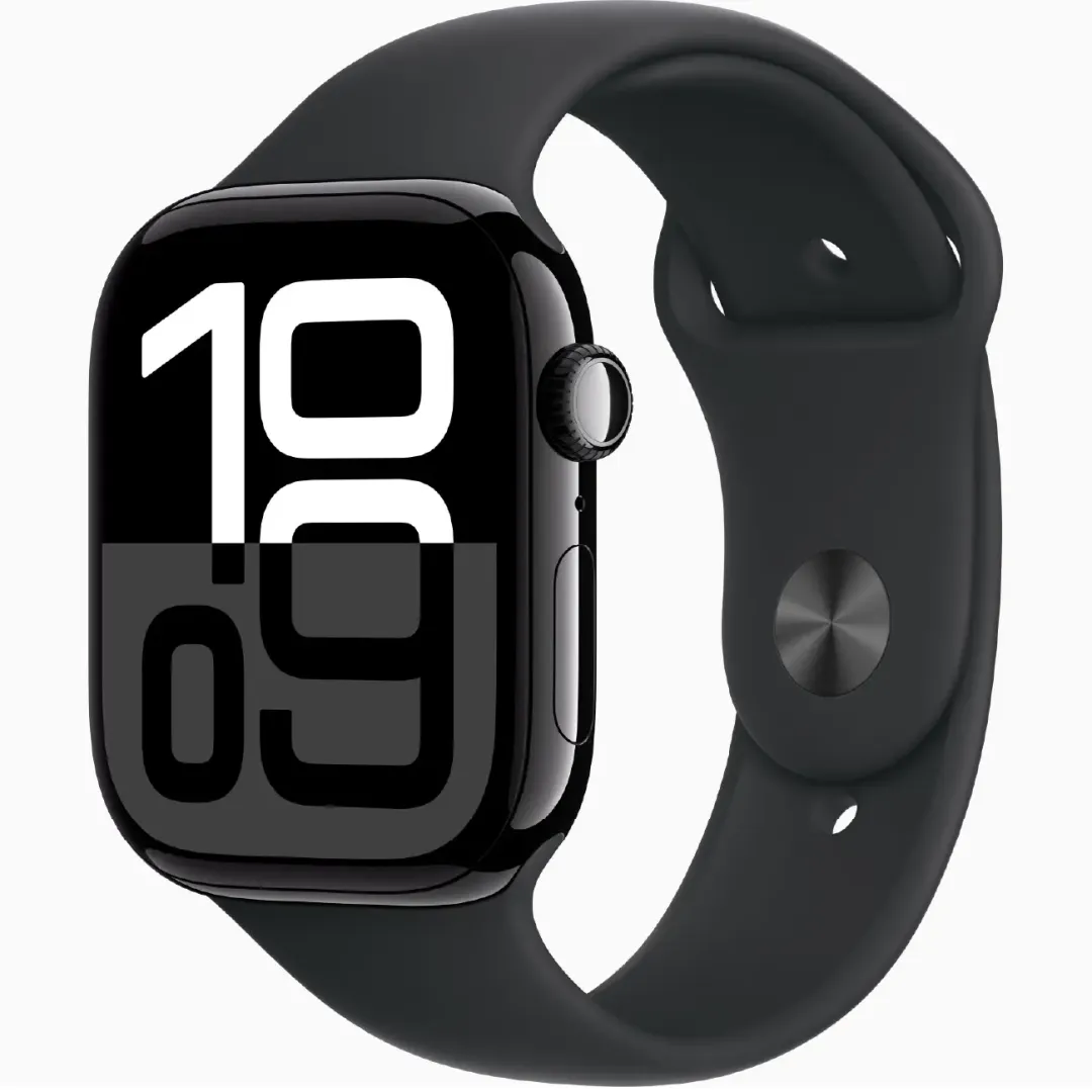 Aqlli soat Apple Watch Series 10 GPS 46 mm, qora