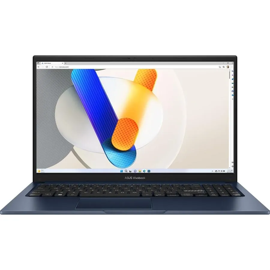 Noutbuk Asus VivoBook 15 X1504V / i3-1315U / 4 GB / SSD 256 GB / 15.6", Quiet Blue