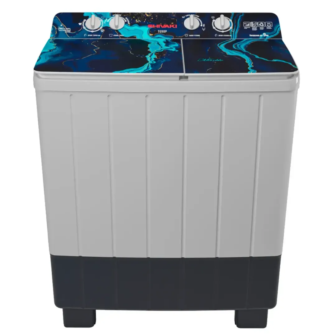 Kir yuvish mashinasi Shivaki TG90P Nature 01 (9 kg), Oq-qizil