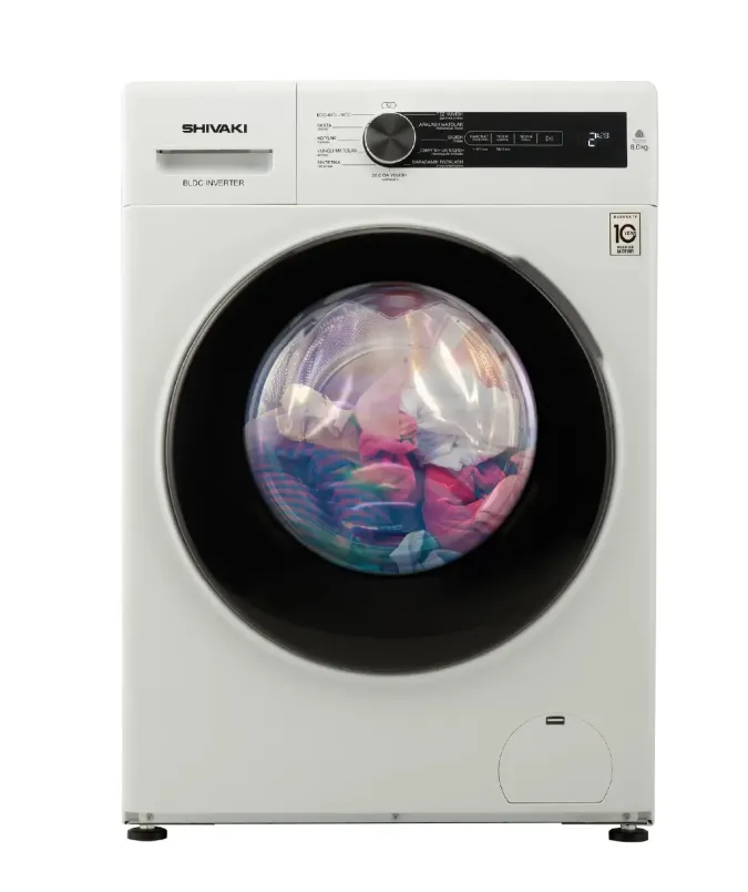 Kir yuvish mashinasi Shivaki WF80L2326G, oq