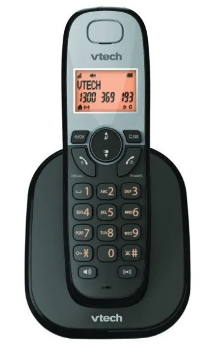Radiotelefon Vtech DECT ES1000-B, qora