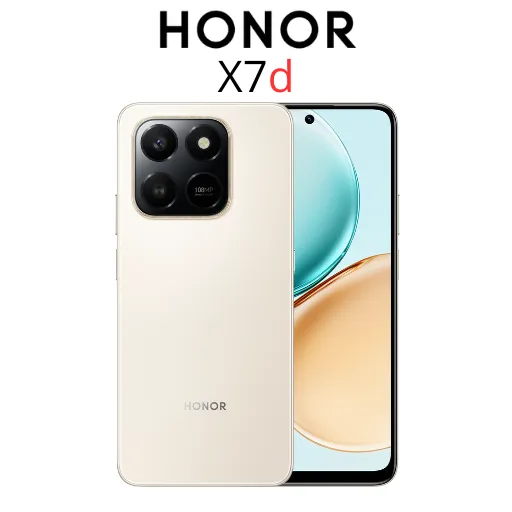 Smartfon Honor X7D 8/256 GB, zolotistiy