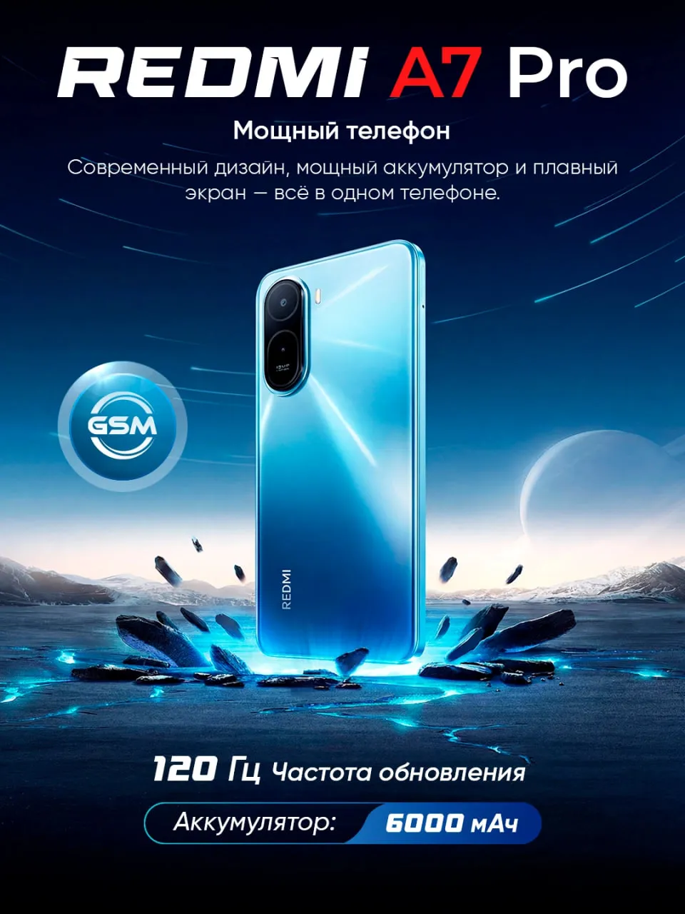 Smartfon Xiaomi Redmi A7 Pro 4/64 GB, Ko'k