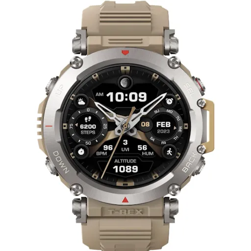 Aqlli soat Amazfit T-Rex Ultra, saxara
