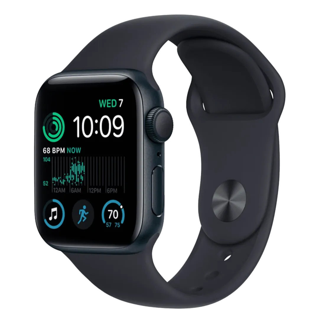 Smart chasi Apple Watch SE GPS (Gen2) 44 mm Midnight Sport Band