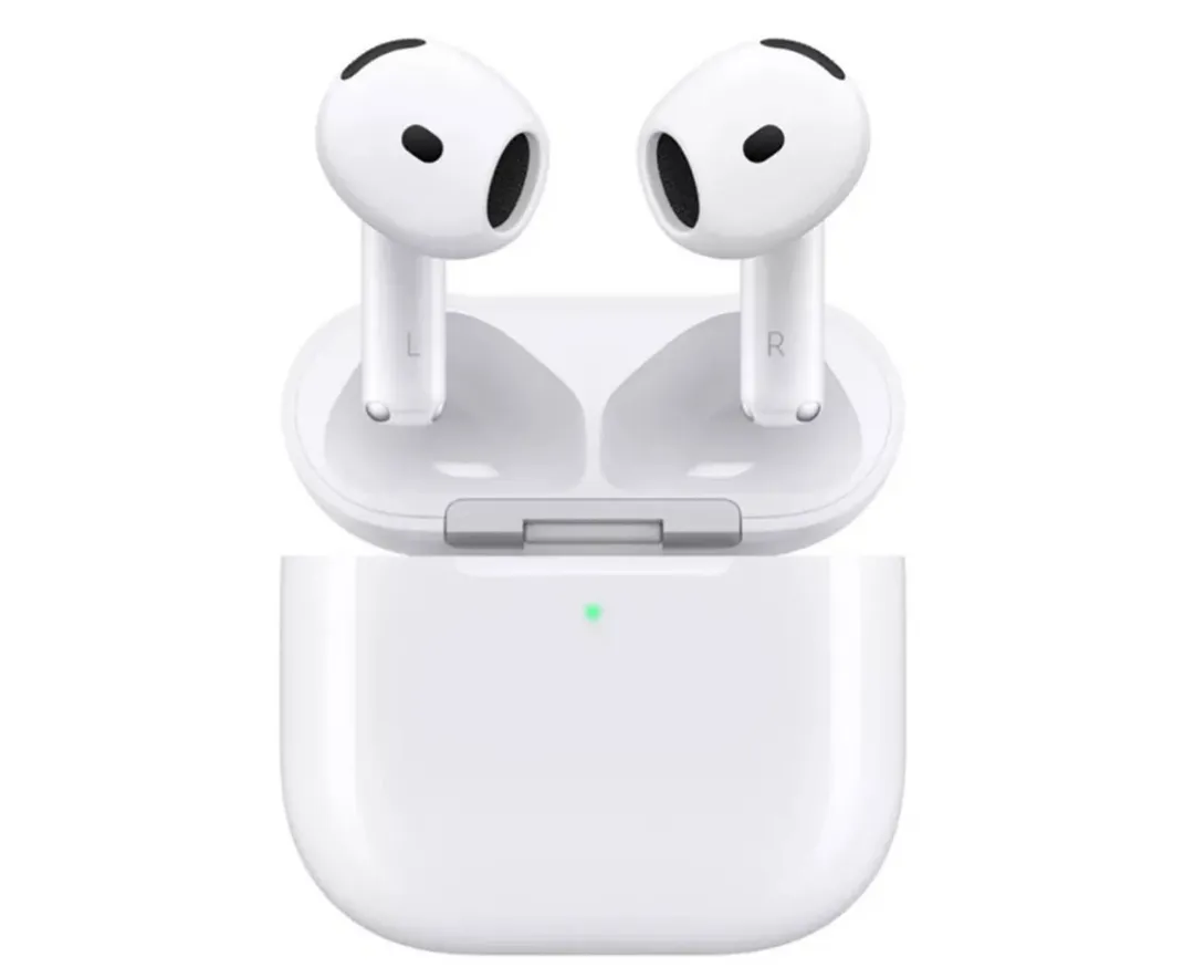 Quloqchinlar Apple AirPods 4 s shovqinni kamaytirishm, oq