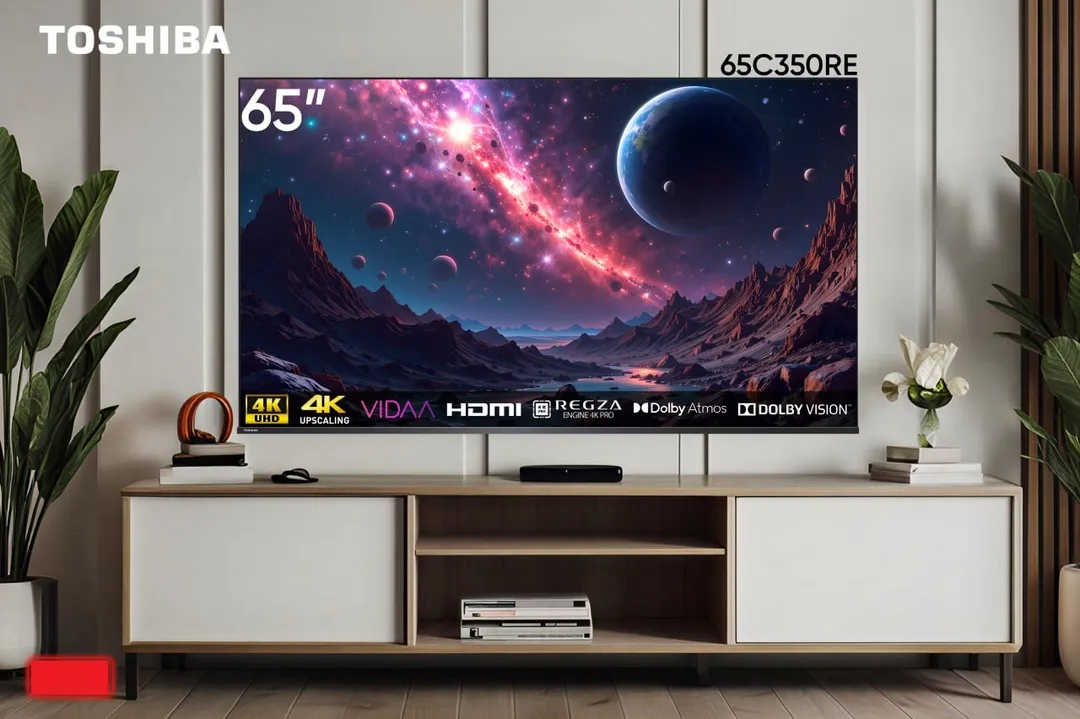 Televizor Toshiba 65C350RE 65", qora
