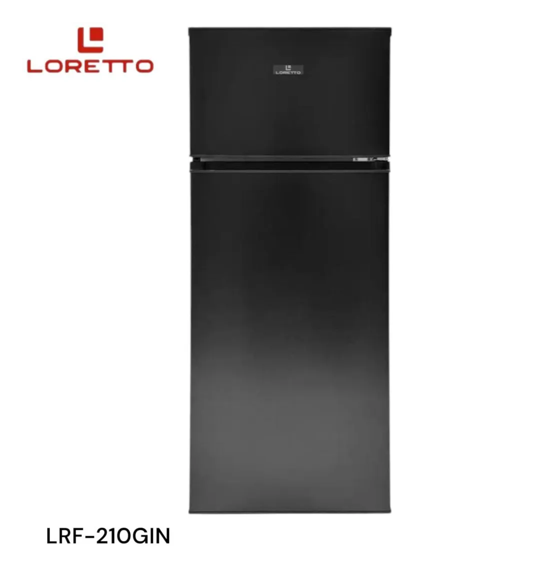 Muzlatgich Loretto LRF-210GIN, mokriy asfalt