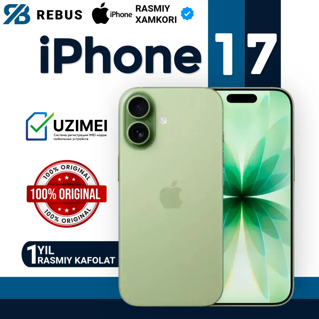 Smartfon Apple iPhone 17 256 GB (eSIM), Sage