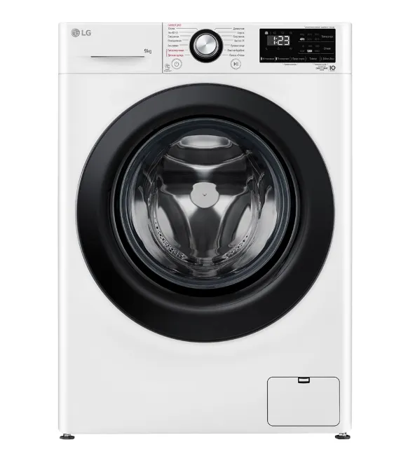 Kir yuvish mashinasi LG F2V3FS6W, oq