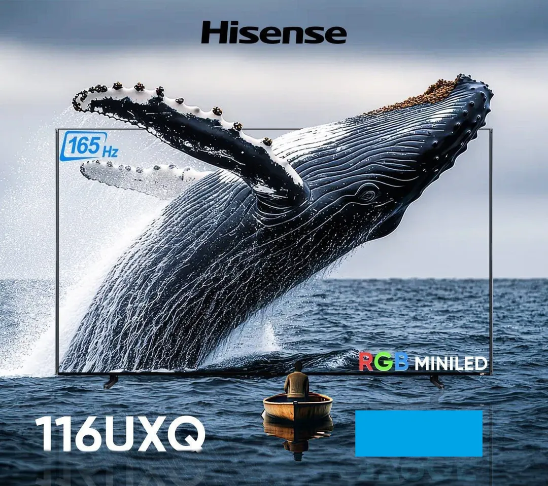 Televizor Hisense 116UXQ 116", qora