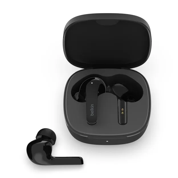 Simsiz quloqchin Belkin Soundform Flow True Wireless Qora (AUC006BTBK)