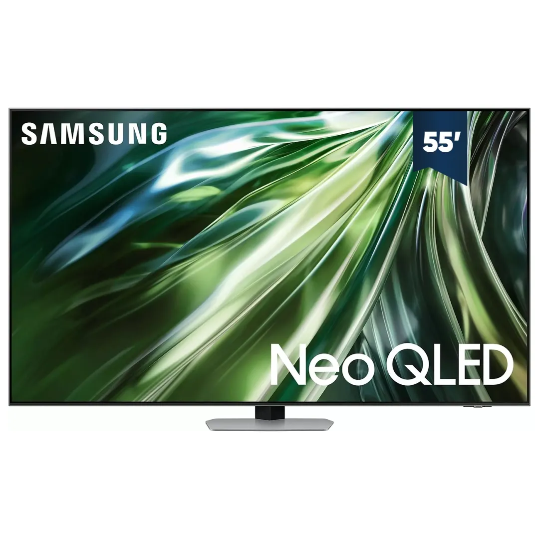 Televizor Samsung QE55QN90DAUXUZ, qora