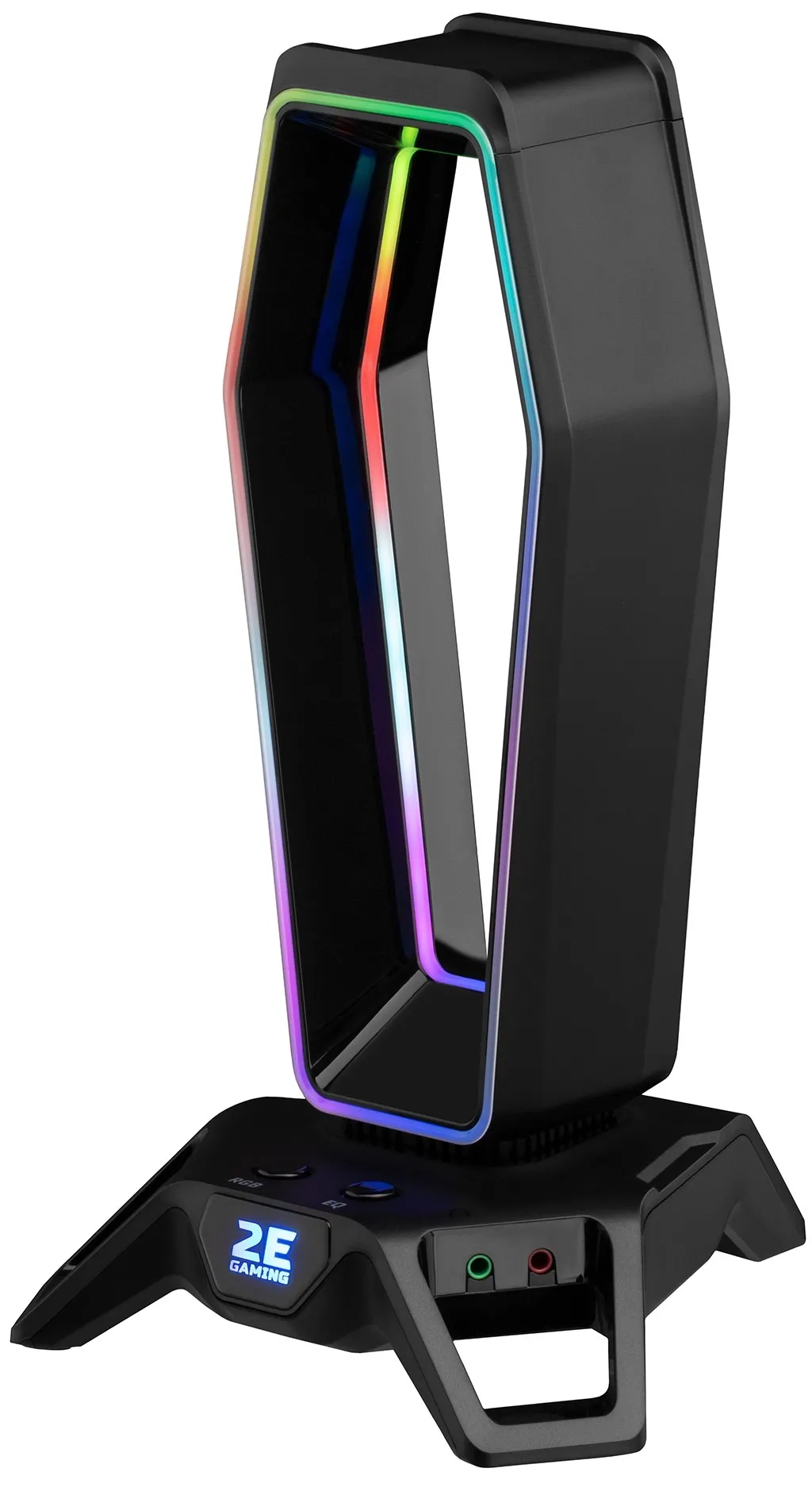 Podstavka 3v1 dlya igrovix naushnikov (plastikovaya) 2E GAMING GST320 Headset Stand 3in1 RGB…