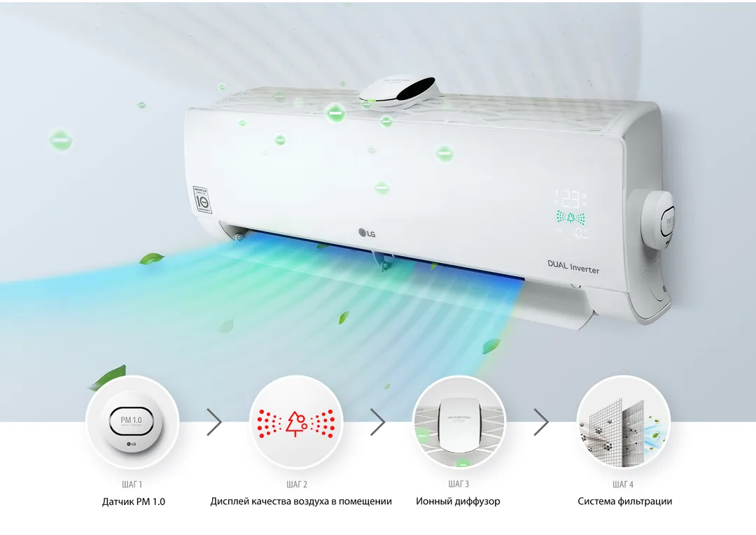 Konditsioner LG AP12RK Dual Inverter, oq